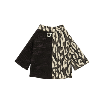 FORESTRY Series Pet Fashion Cloth Leopard- Print Patchwork Chanel's Style Casual Fashion For Pets