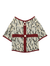 BLISS Series Pet Fashion Cloth Leopard Print Red Patterned Dog And Cat Festive Celebration Clothing With Pearl Inlays